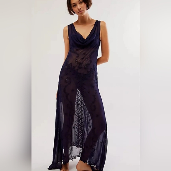 Free People Dresses & Skirts - FREE PEOPLE Yours Truly Slip Dress NWOT Size Large